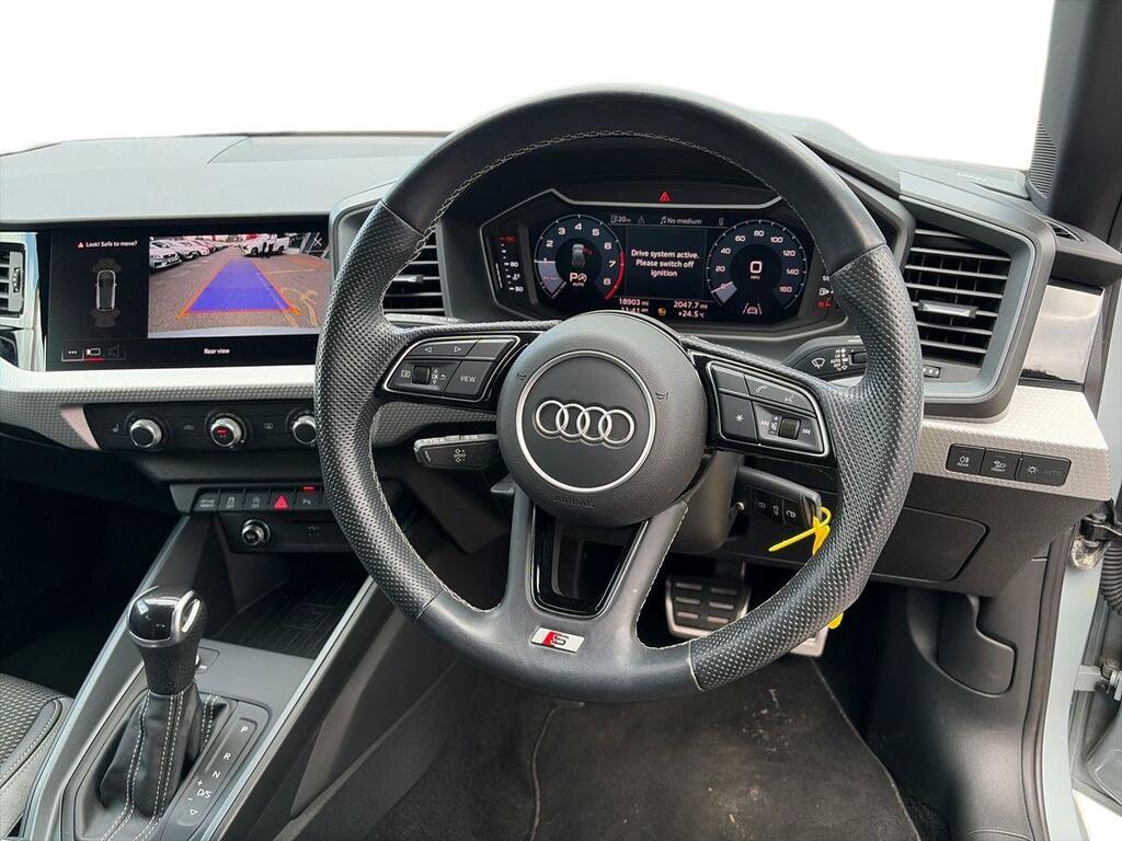 Audi A1 30 Tfsi 110 Black Edition S Tronic SXZ5498 White #17