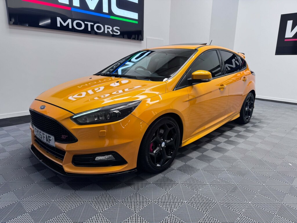 Ford Focus 2.0 T Ecoboost St-3 EX15FAF Yellow #4