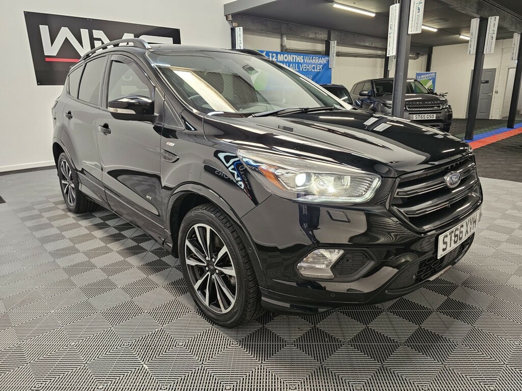 Ford Kuga 2.0 Tdci Ecoblue St-line ST66XVH Black #2