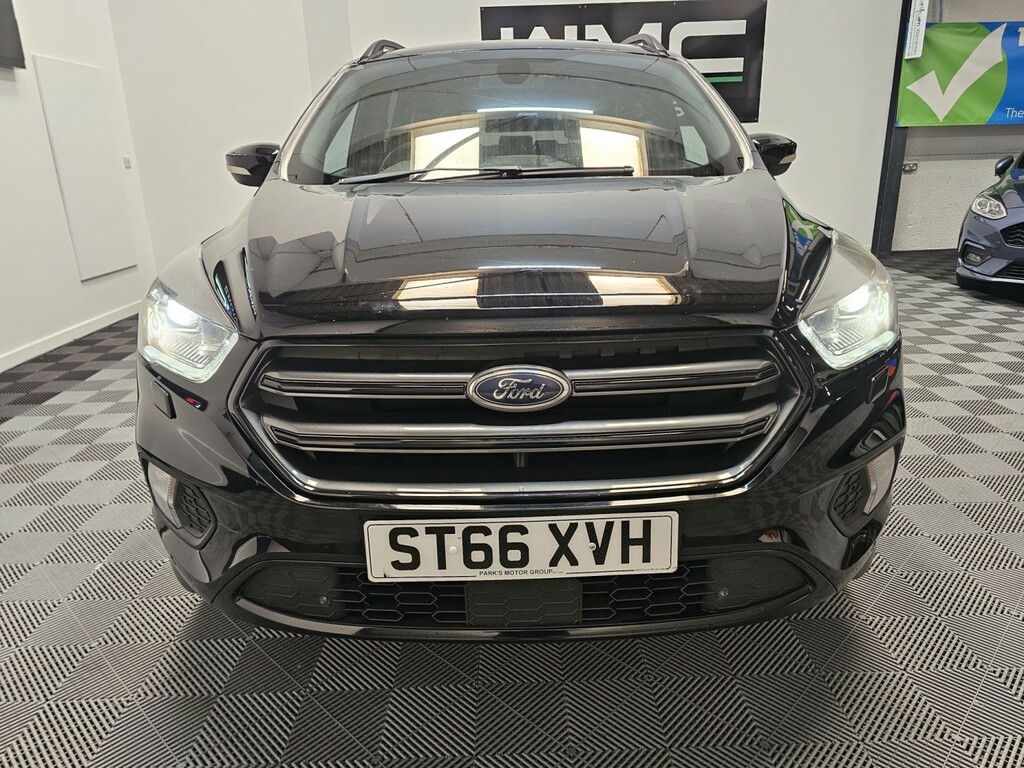 Ford Kuga 2.0 Tdci Ecoblue St-line ST66XVH Black #3
