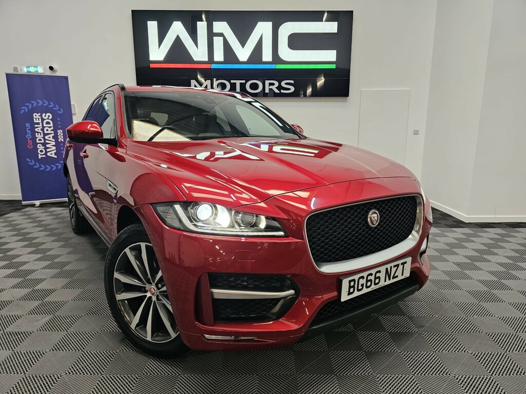 Jaguar F-Pace 2.0 D180 R-sport Red