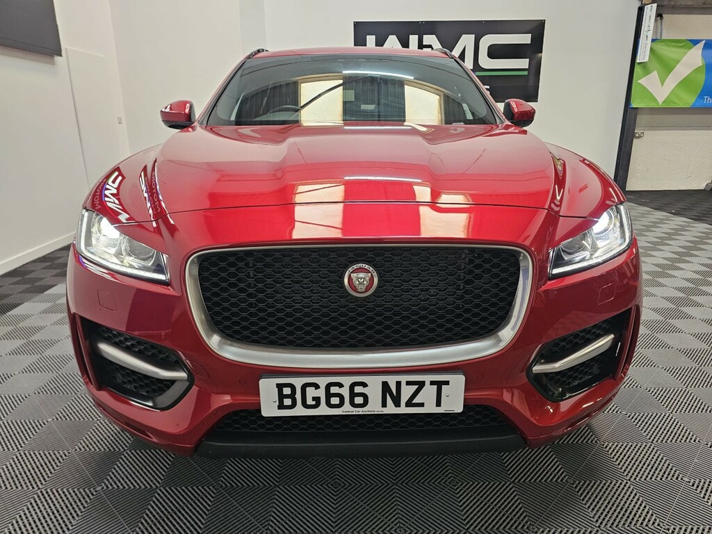 Jaguar F-Pace 2.0 D180 R-sport BG66NZT Red #3
