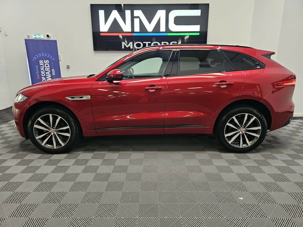 Jaguar F-Pace 2.0 D180 R-sport BG66NZT Red #5