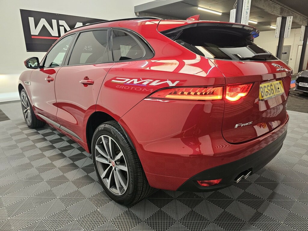 Jaguar F-Pace 2.0 D180 R-sport BG66NZT Red #6