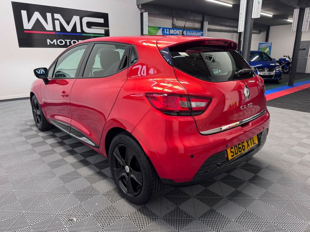 Renault Clio 1.2 Dynamique Nav 1.2 16V 75 SD66XTL Red #6