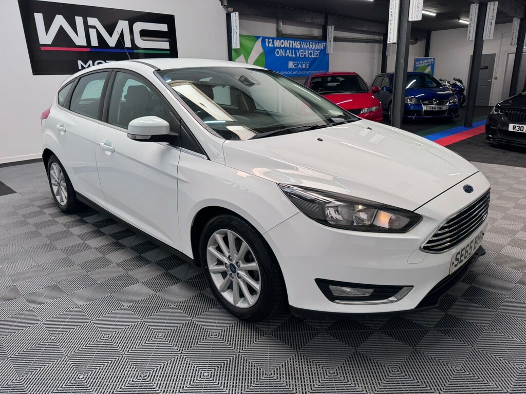 Ford Focus 1.6 Tdci Titanium White #2