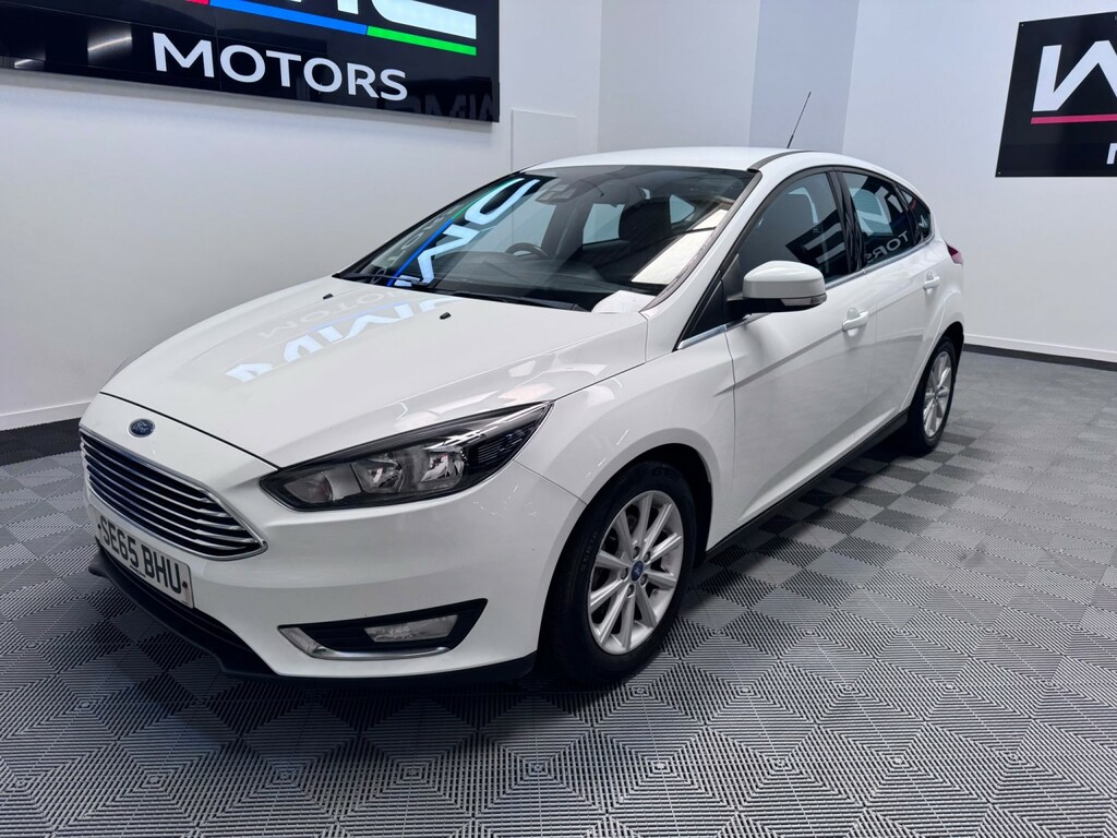 Ford Focus 1.6 Tdci Titanium White #4