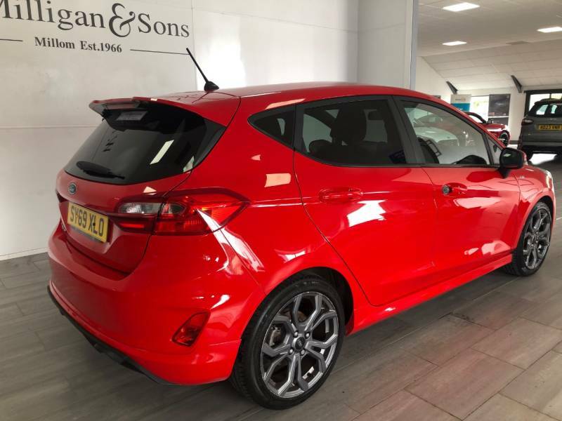 Ford Fiesta Fiesta St-line Turbo - 2019 69 SY69XLO Red #4