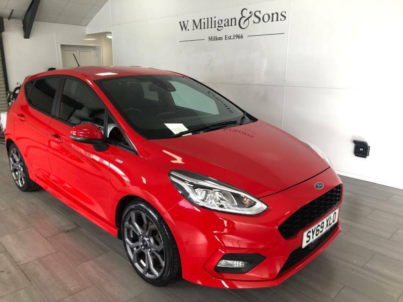 Ford Fiesta Fiesta St-line Turbo - 2019 69 SY69XLO Red #2