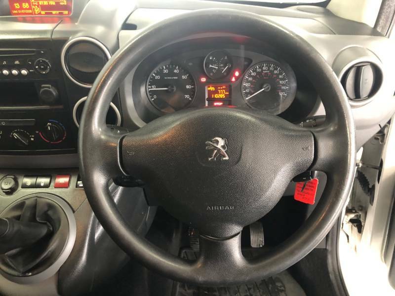 Peugeot Partner Blue Hdi Professional L1 White #10