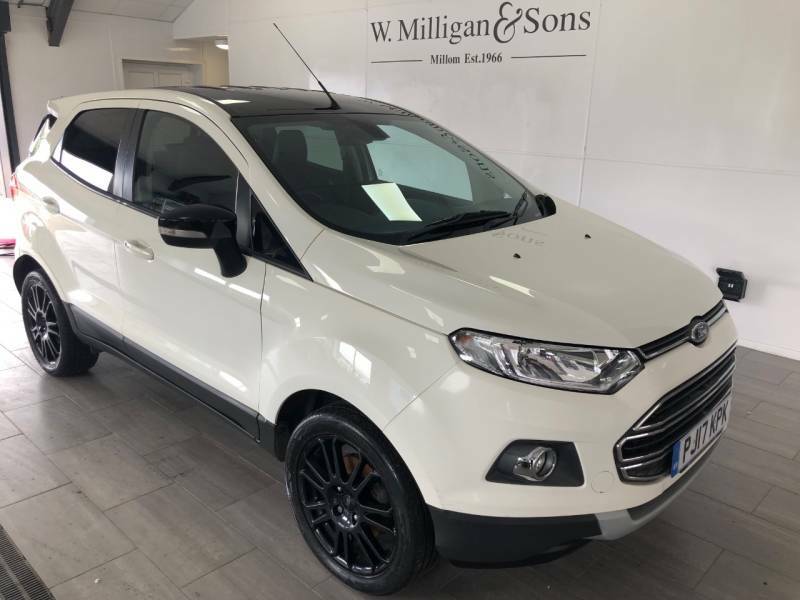 Ford Ecosport 1.0 Ecoboost 140 Titanium S White #2