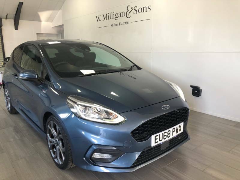 Ford Fiesta 1.0 Ecoboost 125 St-line Blue