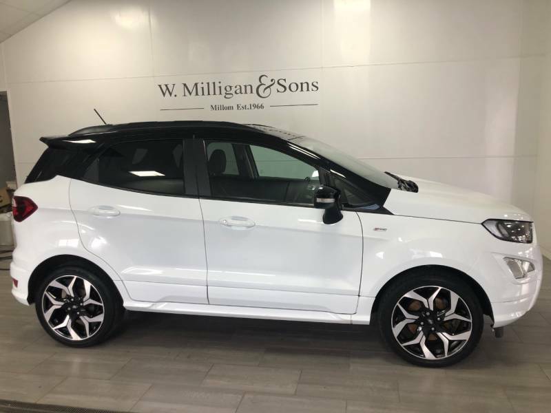 Ford Ecosport 1.0 Ecoboost 125 St-line White #3