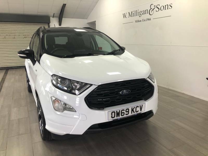 Ford Ecosport 1.0 Ecoboost 125 St-line White