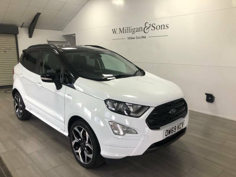 Ford Ecosport 1.0 Ecoboost 125 St-line White #2