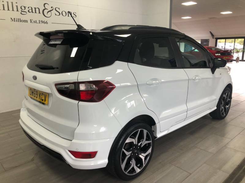 Ford Ecosport 1.0 Ecoboost 125 St-line White #4