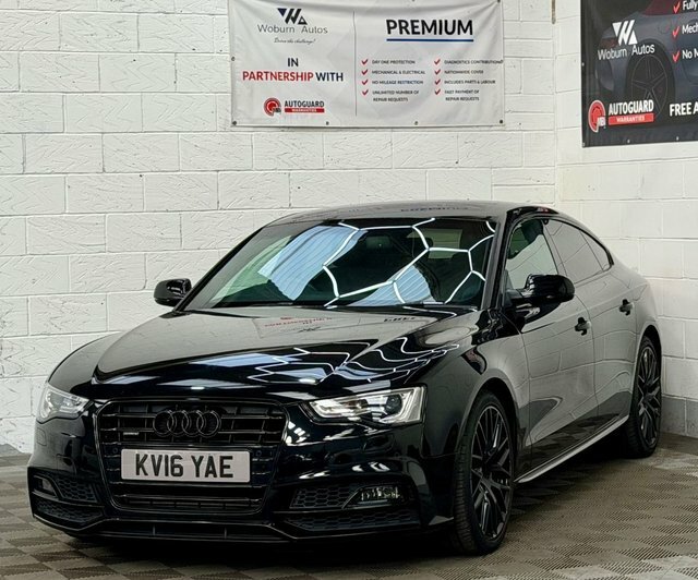 Audi A5 2.0 Tfsi Black Edition Plus Sportback S Black #6