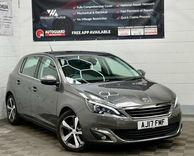 Peugeot 308 1.2 Puretech Allure Hatchback Eat Euro Grey