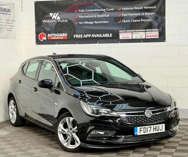 Vauxhall Astra 1.6I Turbo Sri Nav Hatchback Eur Black