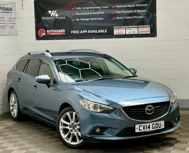 Mazda 6 2.0 Skyactiv-g Sport Nav Tourer Blue