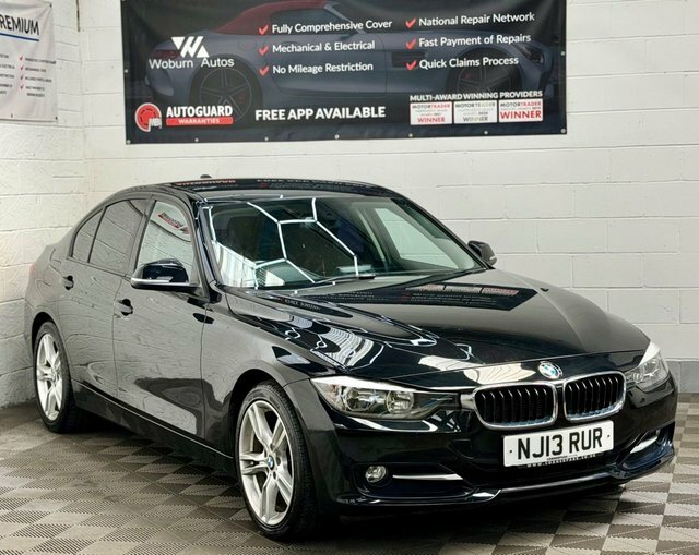BMW 3 Series 1.6 316I Sport Saloon Euro 5 S Black #4