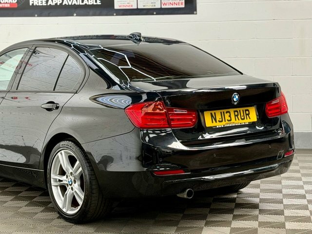 BMW 3 Series 1.6 316I Sport Saloon Euro 5 S Black #3