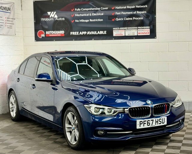 BMW 3 Series 1.5 318I Sport Saloon Euro 6 S Blue #4