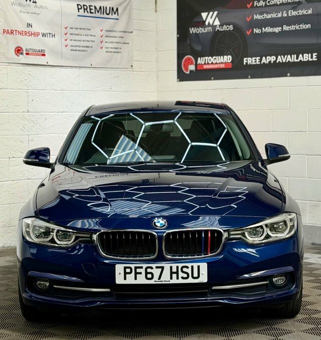 BMW 3 Series 1.5 318I Sport Saloon Euro 6 S Blue #5