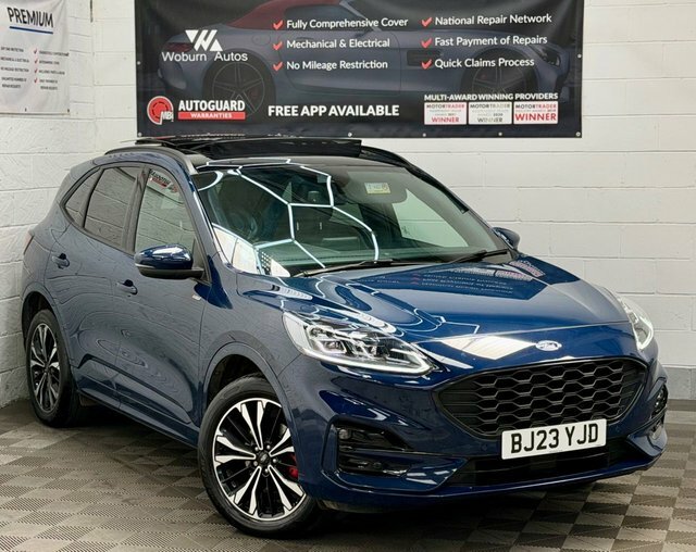 Ford Kuga 2.5 Ecoboost Duratec 14.4Kwh St-line X Suv Pet Blue