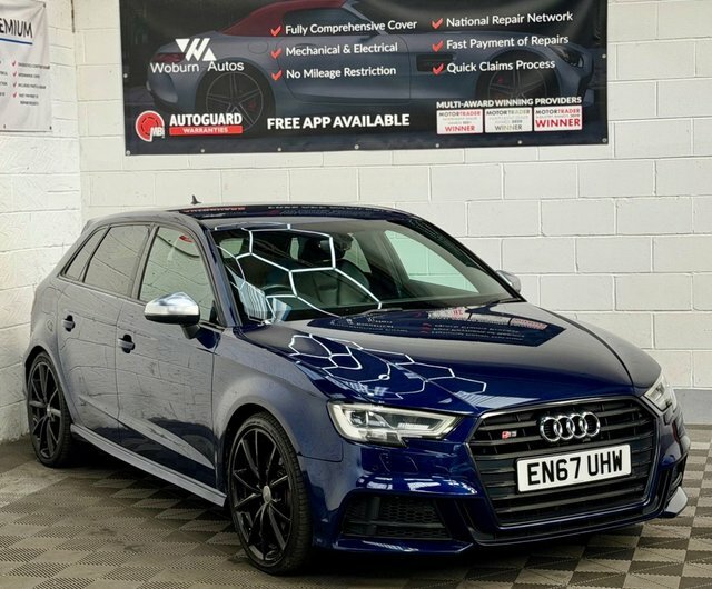 Audi S3 2.0 Tfsi Black Edition Sportback S Tron Blue #4