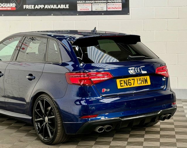 Audi S3 2.0 Tfsi Black Edition Sportback S Tron Blue #2
