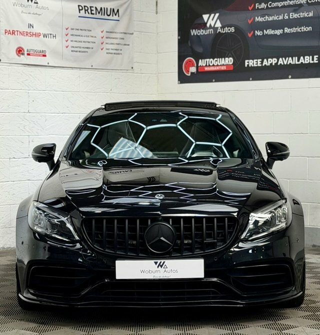 Mercedes-Benz C Class 4.0 C63 V8 Biturbo Amg S Premium Plus Coupe Black #5