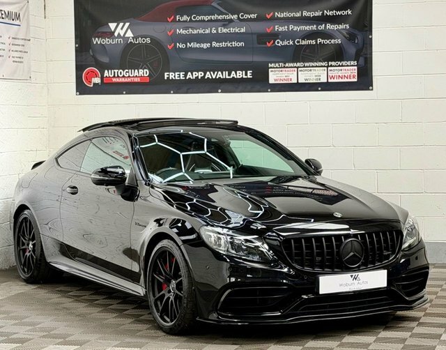 Mercedes-Benz C Class 4.0 C63 V8 Biturbo Amg S Premium Plus Coupe Black #4