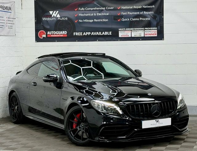 Mercedes-Benz C Class 4.0 C63 V8 Biturbo Amg S Premium Plus Coupe Black