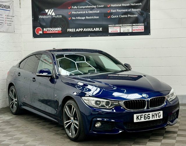 BMW 4 Series Gran Coupe 2.0 420I M Sport Hatchback Xdrive Blue #4