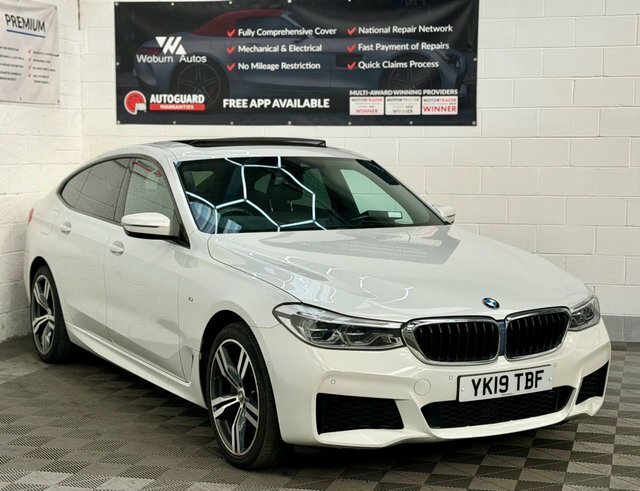 BMW 6 Series Gran Turismo 2.0 620D M Sport Gt Xdrive Euro 6 White #4