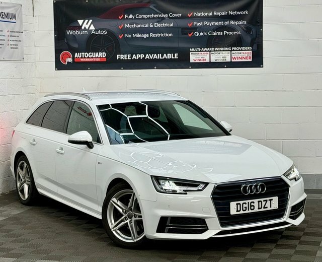Audi A4 Avant 2.0 Tfsi S Line Estate S Tronic Euro 6 White