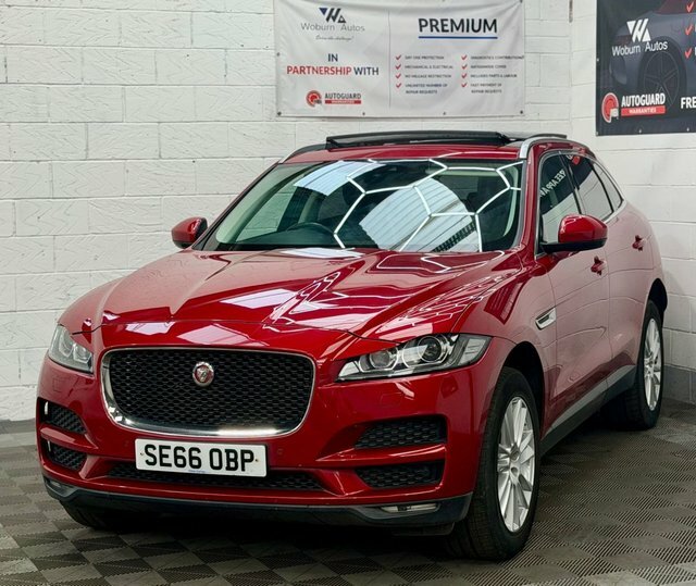 Jaguar F-Pace 2.0 D180 Portfolio Suv Awd Euro 6 Red #6