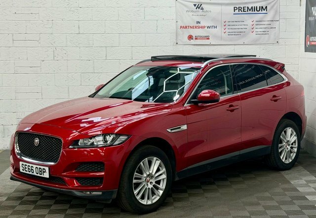 Jaguar F-Pace 2.0D Prestige Awd Estate White #8
