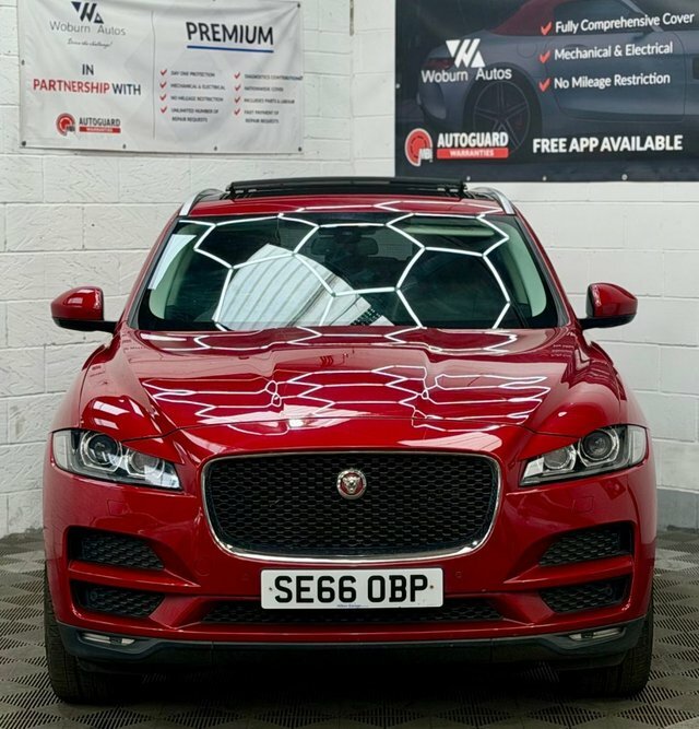 Jaguar F-Pace 2.0 D180 Portfolio Suv Awd Euro 6 Red #5
