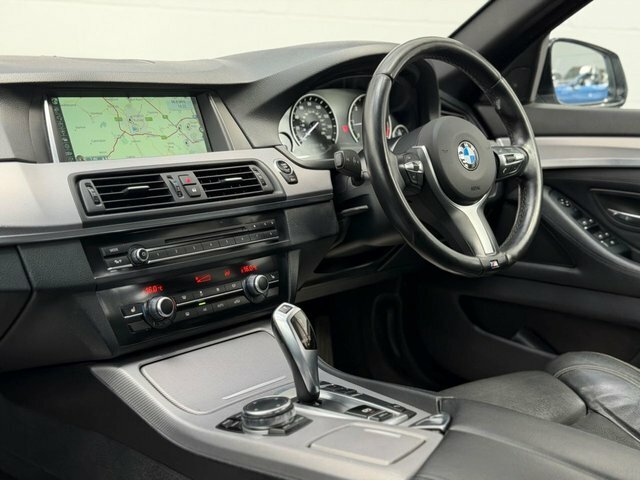 BMW 5 Series 2.0 520D M Sport Saloon Euro 6 S Silver #3