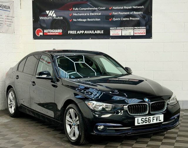 BMW 3 Series 2.0 320I Sport Saloon Euro 6 S Black #4