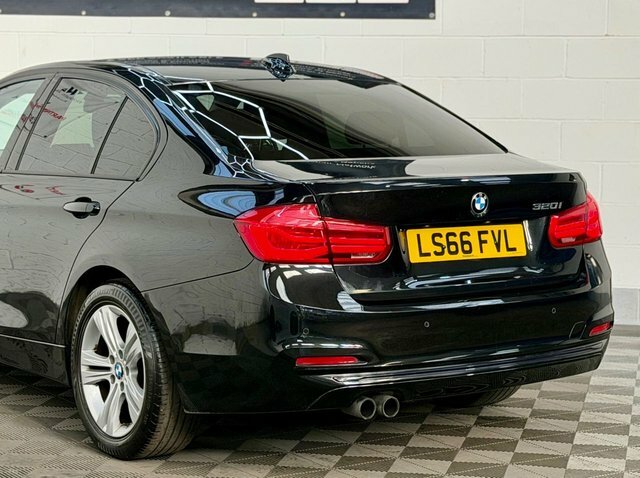 BMW 3 Series 2.0 320I Sport Saloon Euro 6 S Black #2