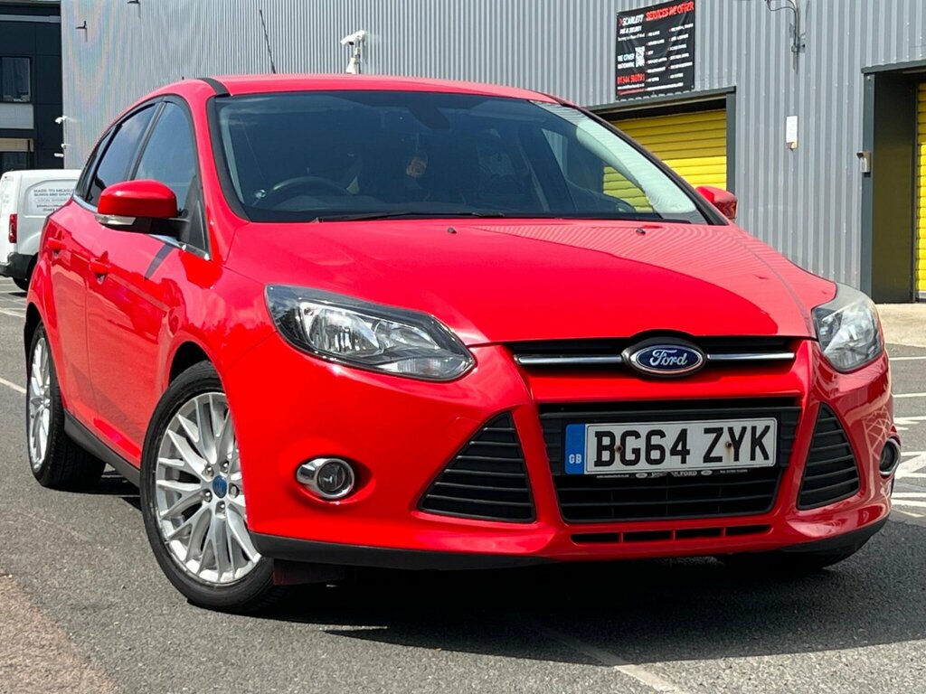 Ford Focus 1.6 Tdci Zetec Euro 5 Ss Red