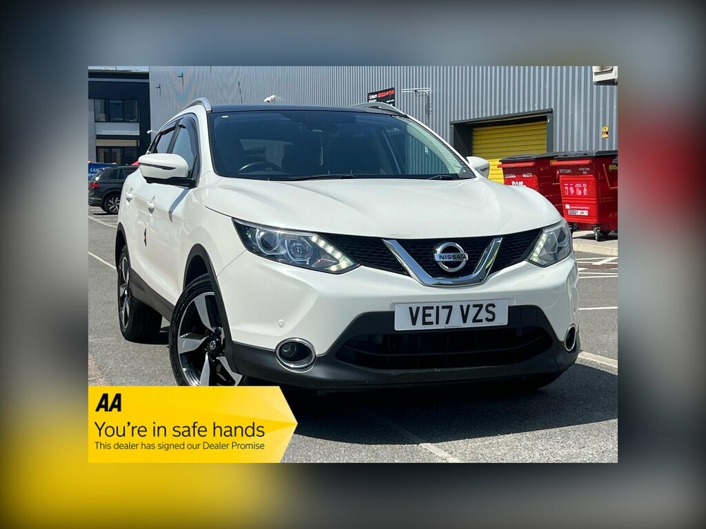 Nissan Qashqai 1.5 Dci N-connecta 2Wd Euro 6 Ss White
