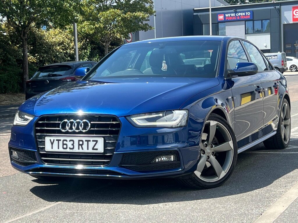 Audi A4 1.8 Tfsi Black Edition Euro 6 Ss Blue #3
