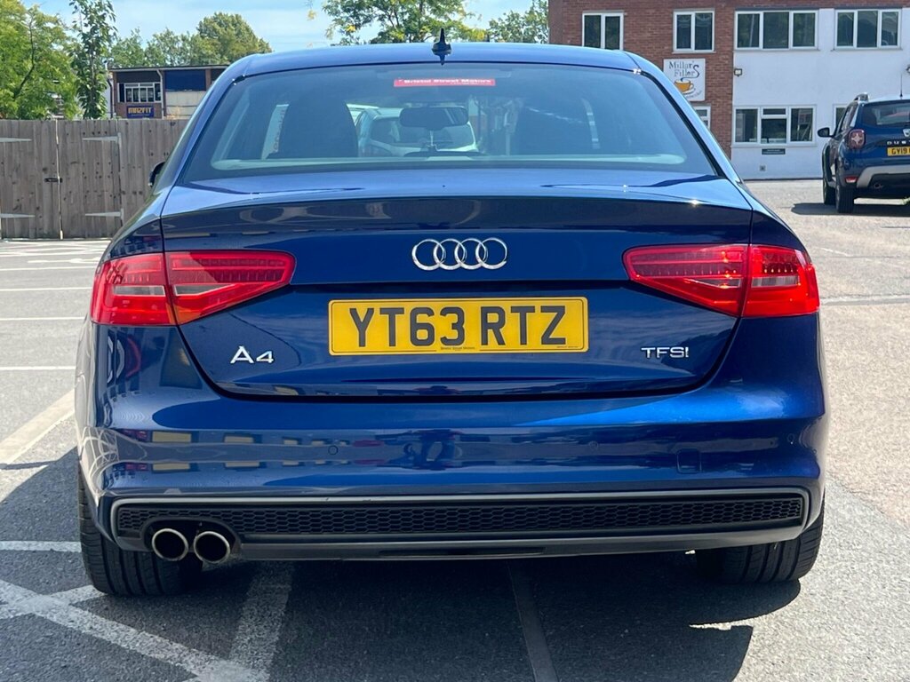 Audi A4 1.8 Tfsi Black Edition Euro 6 Ss Blue #6