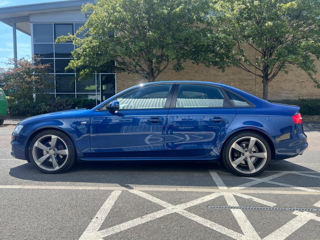 Audi A4 1.8 Tfsi Black Edition Euro 6 Ss Blue #4