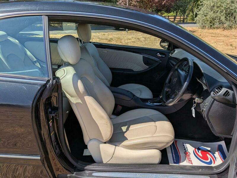 Mercedes-Benz CLK Coupe Blue #13