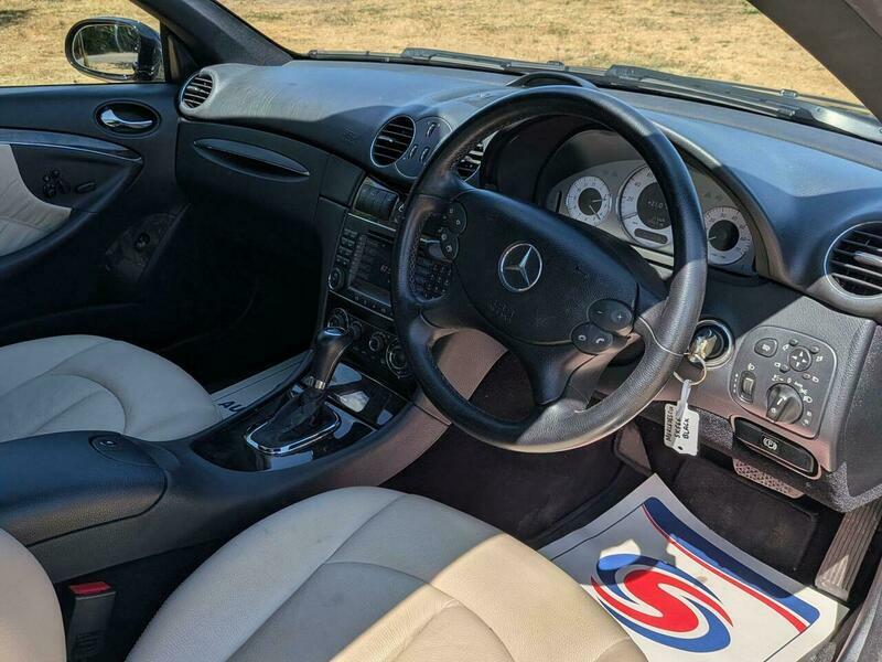 Mercedes-Benz CLK Coupe Blue #12